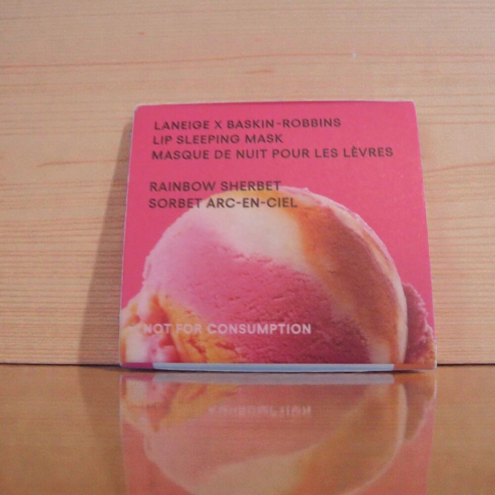 LANEIGE | BR - Rainbow Sherbet Lip Sleeping Mask, NWT - Baskin-Robbins Collab. - Picture 3 of 7